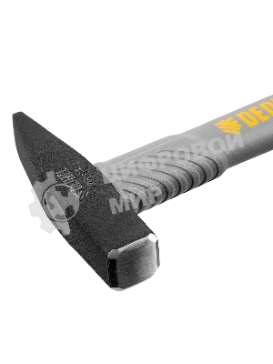 Молоток слесарный Denzel 200 г, кованый, фибергласовая рукоятка c TPR покрытием