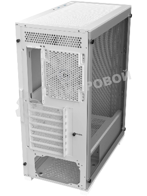 Корпус без блока питания Raijintek ARCADIA 41, Midi-Tower, TG, 1x120мм, 2xUSB-A 3.0 + 1xUSB-C, ATX, mATX, mITX White