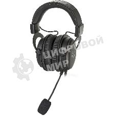 Гарнитура проводная игровая SVEN AP-G999MV с микрофоном серый (50 мм, мини-джек (стерео) O 3,5 мм (4 pin))