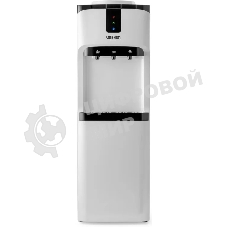 Кулер для воды Vatten V02WE, верхняя загрузка, нагрев 90 °С, охлаждение 15 °С, белый/черный
