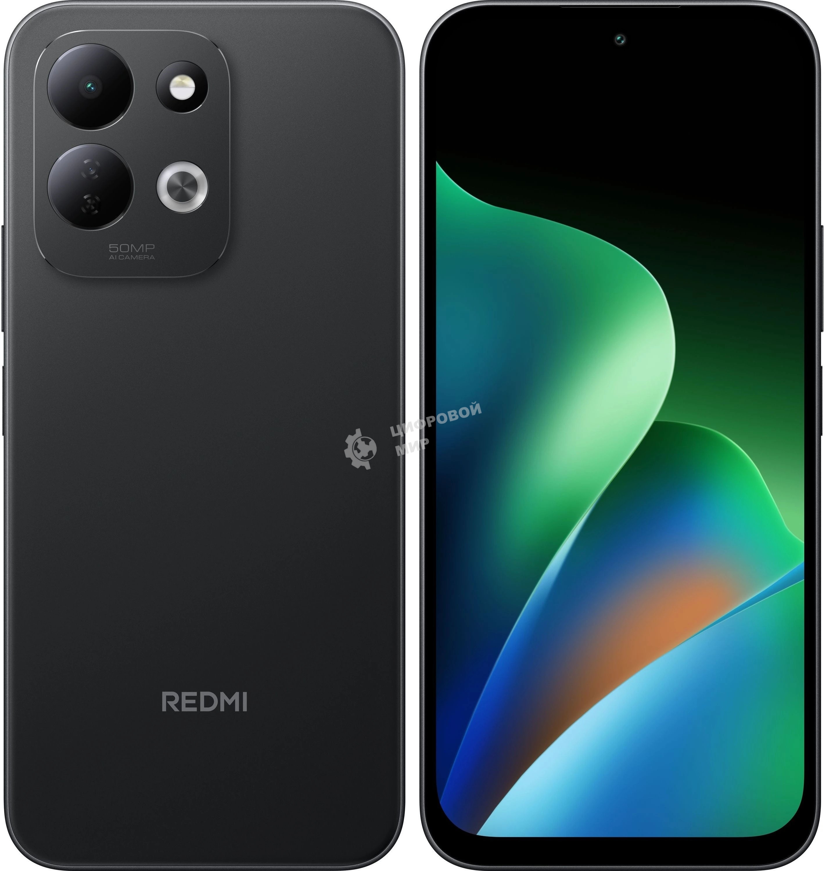 Смартфон Xiaomi Redmi 17 4Gb, 128Gb, черный