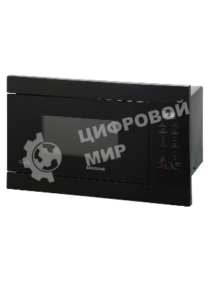 Микроволновая печь встраиваемая Samsung MG22M8054AK/BW черный, 22 л, 850 Вт, переключатели - сенсор