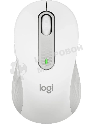 Мышь беспроводная Logitech Signature M650 белый, 4000 dpi, радиоканал, Bluetooth, USB, кнопки - 5
