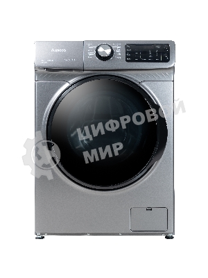 Стиральная машина Бирюса WM-SBM1014/15 M Металлик, загрузка фронтальная 10 кг, 1400 об/мин, класс А+++