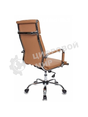 Кресло Бюрократ CH-993/camel светло-коричневый, экокожа