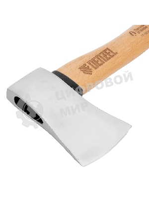 Топор кованый Denzel 680 г, американский тип, буковая рукоятка, 360 мм, EFP