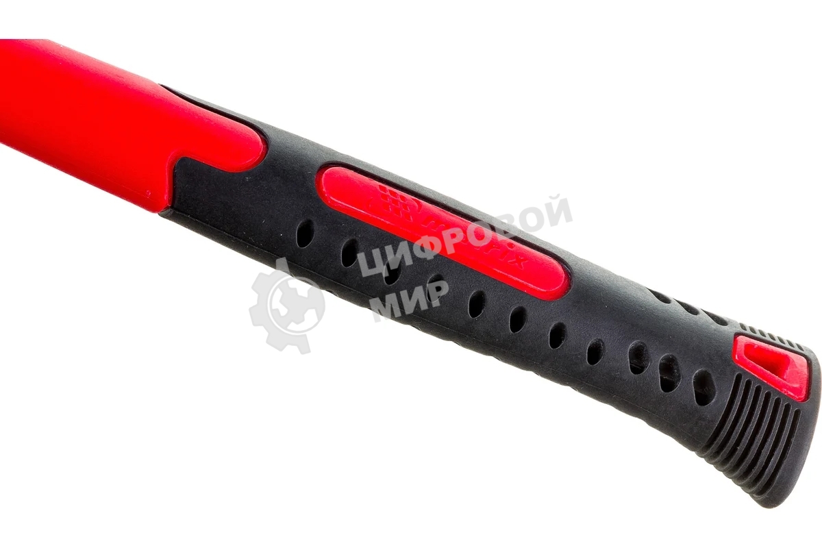 Киянка резиновая Matrix 11196 450 г, белая резина, фибергласовая рукоятка