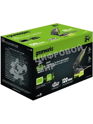 Гравер Greenworks G24RT 50Вт насадок:52