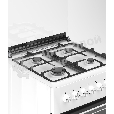 Комбинированная плита REEX RPH-60 K WH 4 Газовые конфорки Электрическая духовка