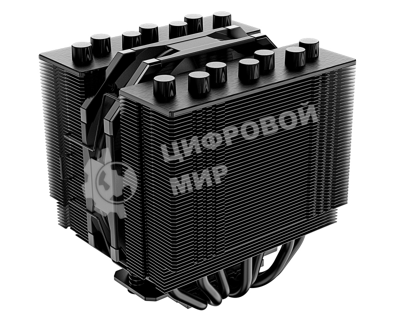 Кулер ID-COOLING SE-207-XT SLIM черный 120мм алюминий/медь 1800rpm 35db 4-pin 220W 135мм