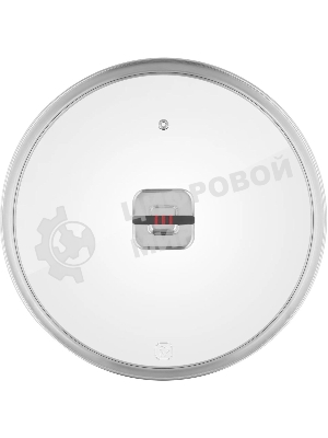 Крышка Rondell Stripes RDA-1622, 28 см, руч. серый