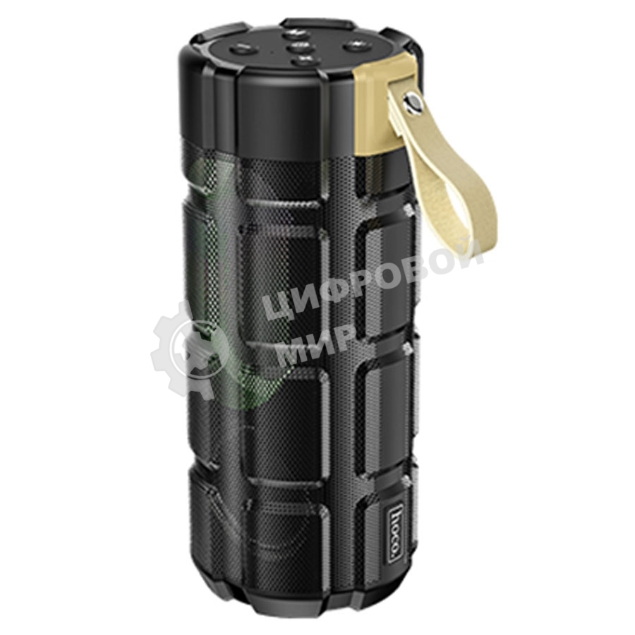 Портативная колонка HOCO HC7 черный LED подсветка