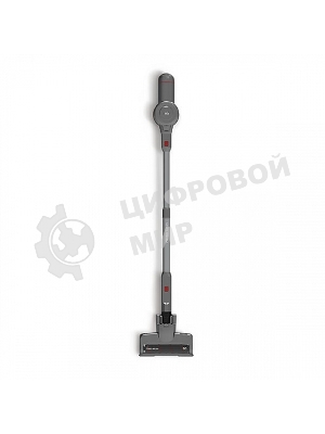 Пылесос вертикальный BQ VCA0202H серый, питание от аккумулятора, 50 Вт, уборка сухая, пылесборник 0.6 л, работа от АКБ max 30 мин.