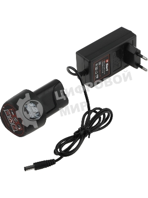 Дрель-шуруповерт Bort BAB-12x2Li-FD, 12 В, 1,5 Ач, 36 Нм, щеточный