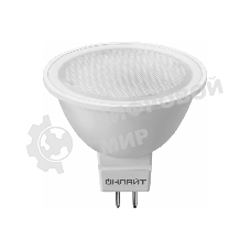 Лампа светодиодная ОНЛАЙТ 61889 OLL-MR16-10-230-3K-GU5.3
