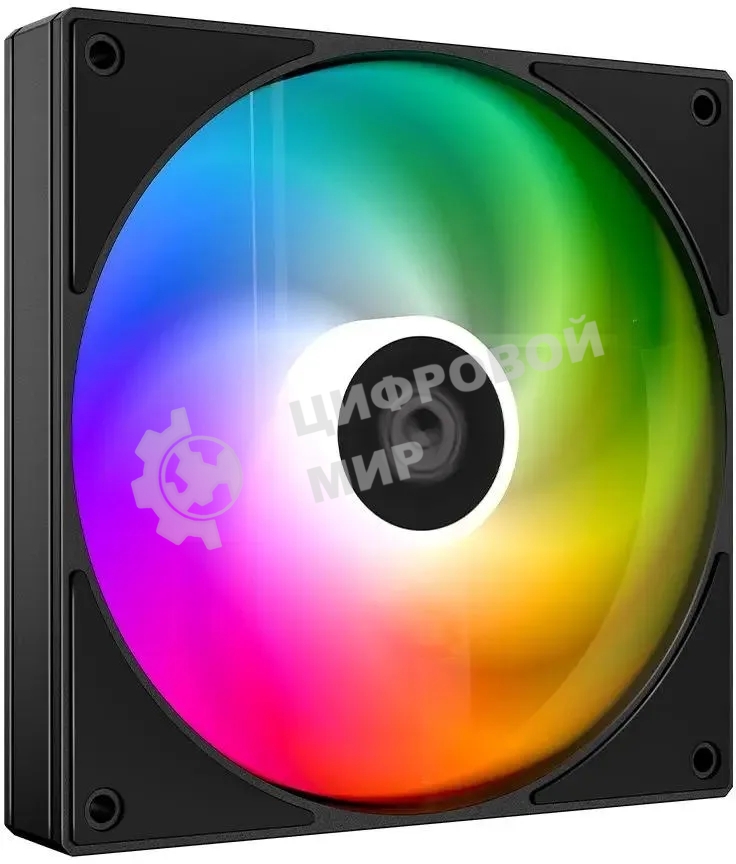 Вентилятор для корпуса ID-COOLING AS-120-ARGb-K черный 120мм 2000rpm 27.2db 4-pin