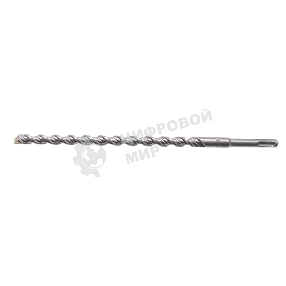Бур по бетону Denzel двойная спираль, Cobalt W-tip, 14x310 мм, SDS PLUS