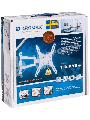 Кронштейн для телевизора Kromax TECHNO-5 белый, 15