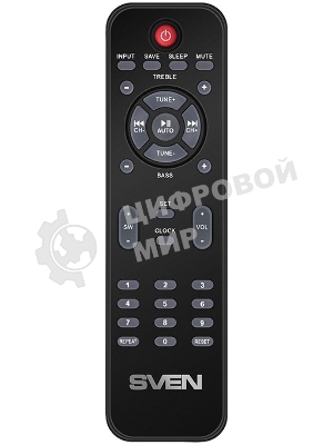 Акустическая система SVEN MS-2050 черный (2x12,5W + Subwoofer 30W, дерево, USB, SD, FM, ПДУ, Bluetooth)