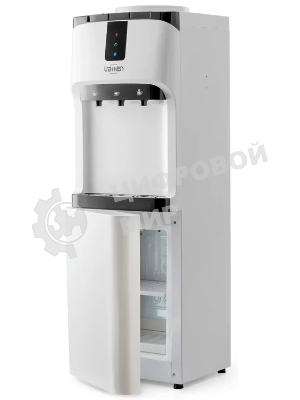 Кулер для воды Vatten V02WE, верхняя загрузка, нагрев 90 °С, охлаждение 15 °С, белый/черный