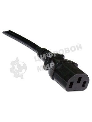 Шнур питания Lanmaster LAN-PP13/SHA-7.0-BK C13-Schuko проводник.:3x0.75мм2 7м 220В 10А черный
