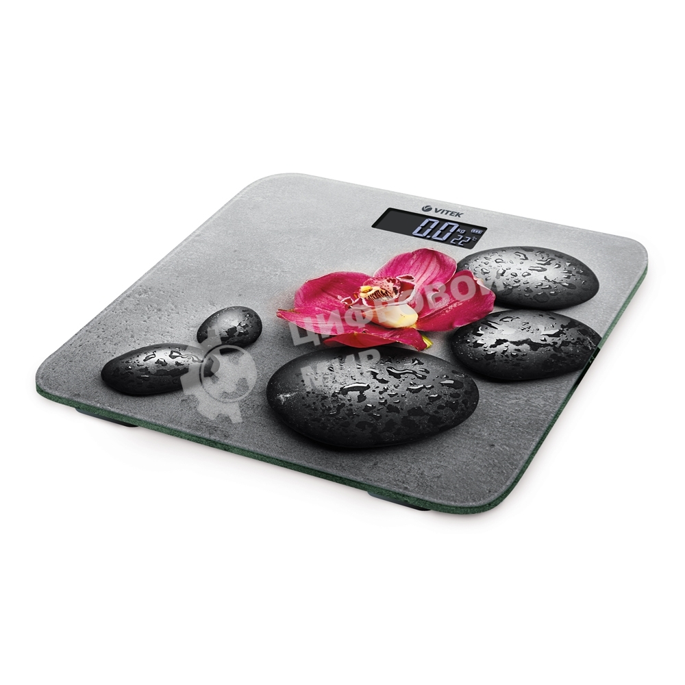 Весы напольные электронные Vitek VT-8084 MC до 180 кг, рисунок