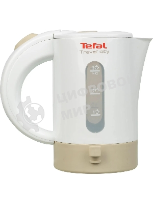 Чайник электрический Tefal KO120130 0.5л. 650Вт белый/бежевый(корпус: пластик)