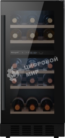 Винный холодильник Weissgauff WWCI-26 DB DualZone