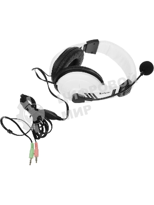 Гарнитура Defender Gryphon 750 белый, проводная