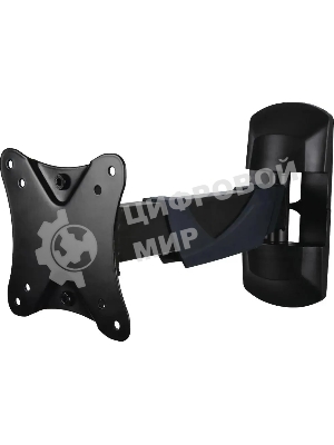 Кронштейн для телевизора Hama FULLMOTION черный, 10