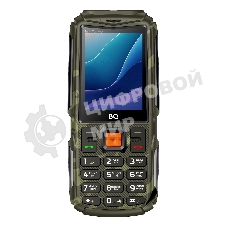 Мобильный телефон BQ 2430L Tank Connect камуфляж/серый
