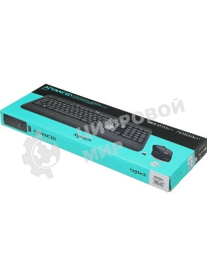 Комплект клавиатура+мышь беспроводной LOGITECH MK540 Advanced black (USB, 1000dpi) (920-008686)