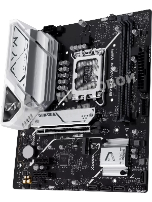 Материнская плата ASUS B760M-AYW WIFI-SI, LGA 1700, Intel B760, 2xDDR5, 4xSATA, 2xM.2, 1xPCIe 4.0 x16, 2xPCIe 4.0 x1, 1xHDMI, 1x2.5Gb LAN, Wi-Fi 6, Bluetooth 5.3, 4xUSB-A 5Gbps, 2xUSB-A 2.0, 3x3.5 мм, 7.1, mATX
