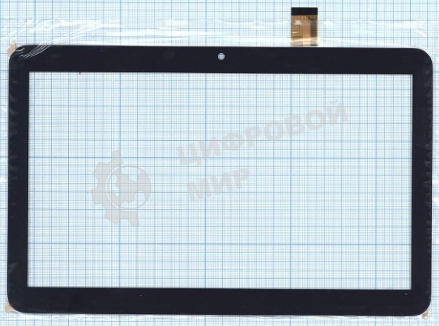 Сенсорное стекло (тачскрин) ZJ-10029B, черное
