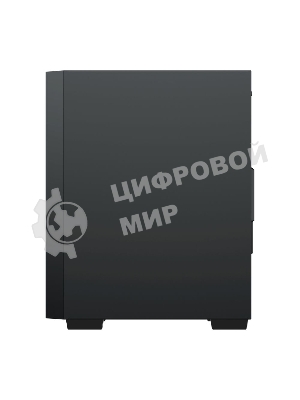Компьютерный корпус ACD Citadel 106 ATX, черный, USB 3.0x1, USBx2+HD audio,1x12см ARGb rear+2x14см ARGb front,TG