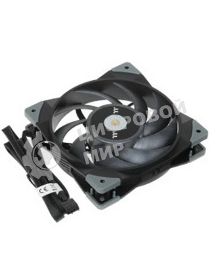 Вентилятор для корпуса Thermaltake TOUGHFAN 12 черный, 120 мм, 2000 об/мин, 22.3 дБ, 4 pin