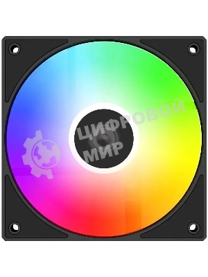 Вентилятор для корпуса ID-COOLING AS-120-ARGb-K черный 120мм 2000rpm 27.2db 4-pin
