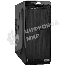 Компьютерный корпус Miditower ExeGate UN-604-UNS500 (ATX, БП UNS500 с вент. 12см, 2хUSB+2хUSB 3.0, аудио, черный)