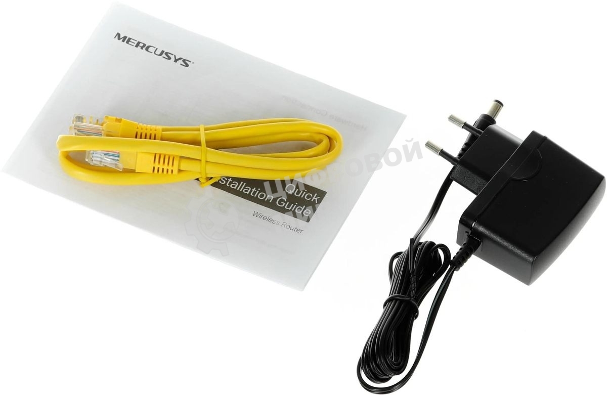 Wi-Fi роутер MERCUSYS MR30G, Wi-Fi 5, AC1200, 2.4/5ГГц, 2 LAN, черный