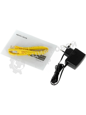 Wi-Fi роутер MERCUSYS MR30G, Wi-Fi 5, AC1200, 2.4/5ГГц, 2 LAN, черный