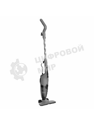 Пылесос вертикальный Deerma Combo DX600S черный/серый, питание от сети, 210 Вт, уборка сухая, пылесборник 1.2 л