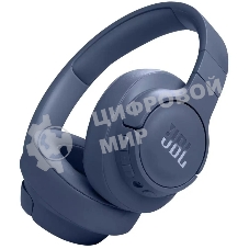 Беспроводные/проводные наушники JBL Tune 770NC синий, полноразмерные, Bluetooth + проводной, активное шумоподавление, до 70 ч