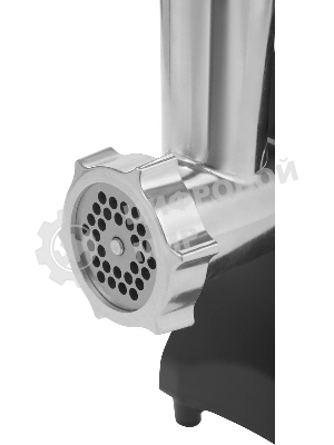 Мясорубка электрическая Vitek VT-3636 серебристый, 1700 Вт, 1.7 кг/мин, реверс, насадки - 4