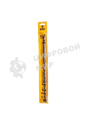 Бур по бетону Denzel двойная спираль, Cobalt W-tip, 14x310 мм, SDS PLUS
