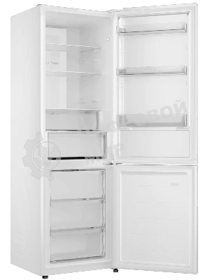 Холодильник Candy CFN6185WDC белый двухкамерный 191/91л морозилка снизу, No Frost