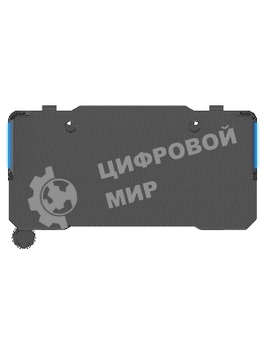 Стол игровой Cactus CS-ED-GbK столешница МДФ карбон, каркас черный