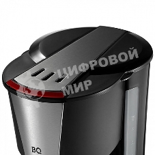 Кофеварка капельная BQ CM1008 черный/красный, исп. кофе - молотый, 1.25 л, 1000 Вт.