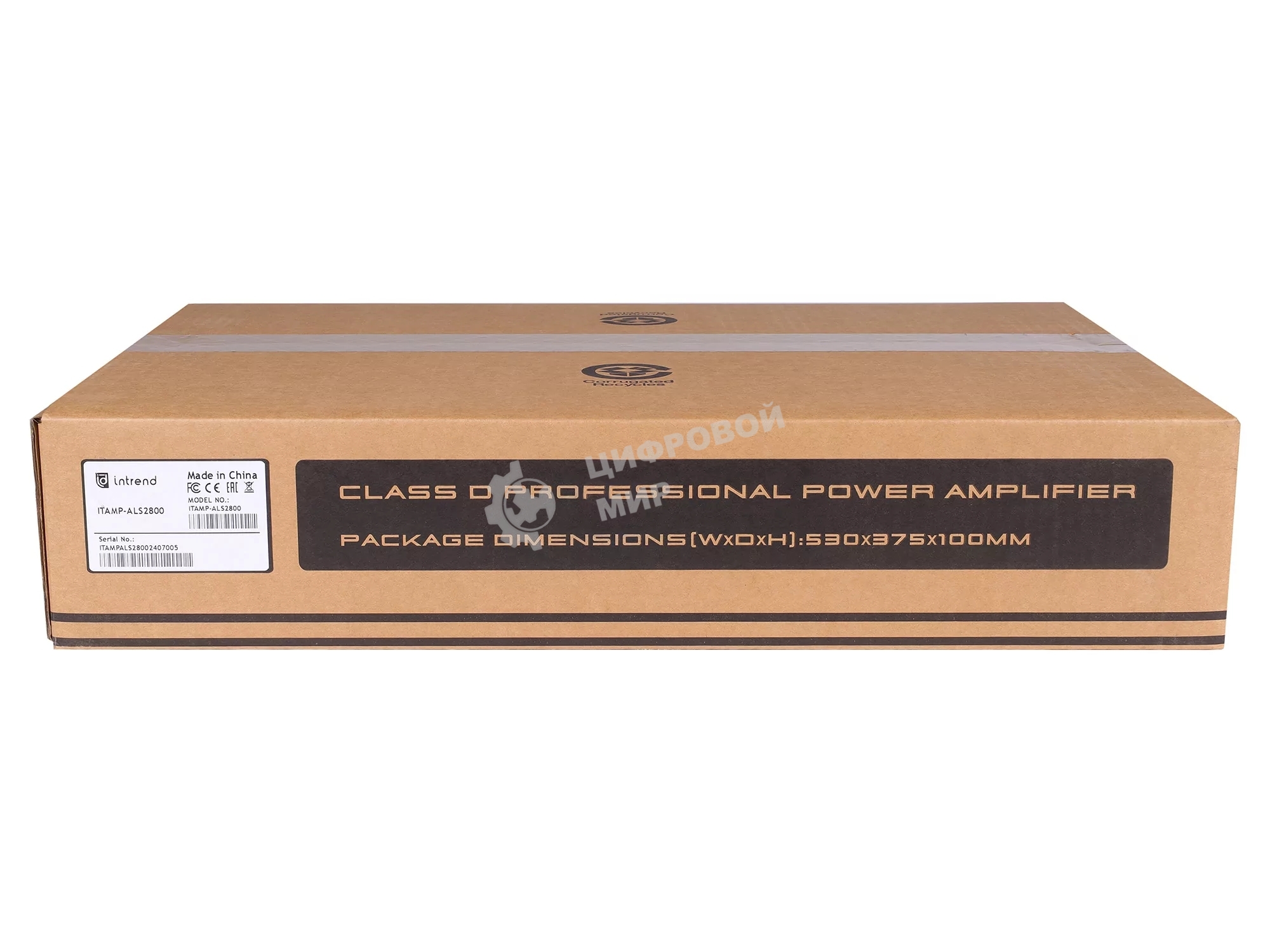 Усилитель Intrend ALS 2800 Двухканальный, 2х800Вт/8Ом, 2х1300Вт/4Ом, 2х1750Вт/2Ом, 1х2600Вт/8Ом, 1х3500Вт/4Ом