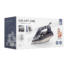 Утюг Galaxy Line GL 6143 синий, 3400 Вт, 80 г/мин, 240 г/мин, 300 мл