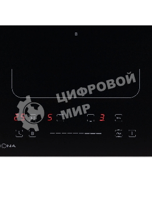 Индукционная варочная панель Krona ERDE 30 BL 2BFTS черный